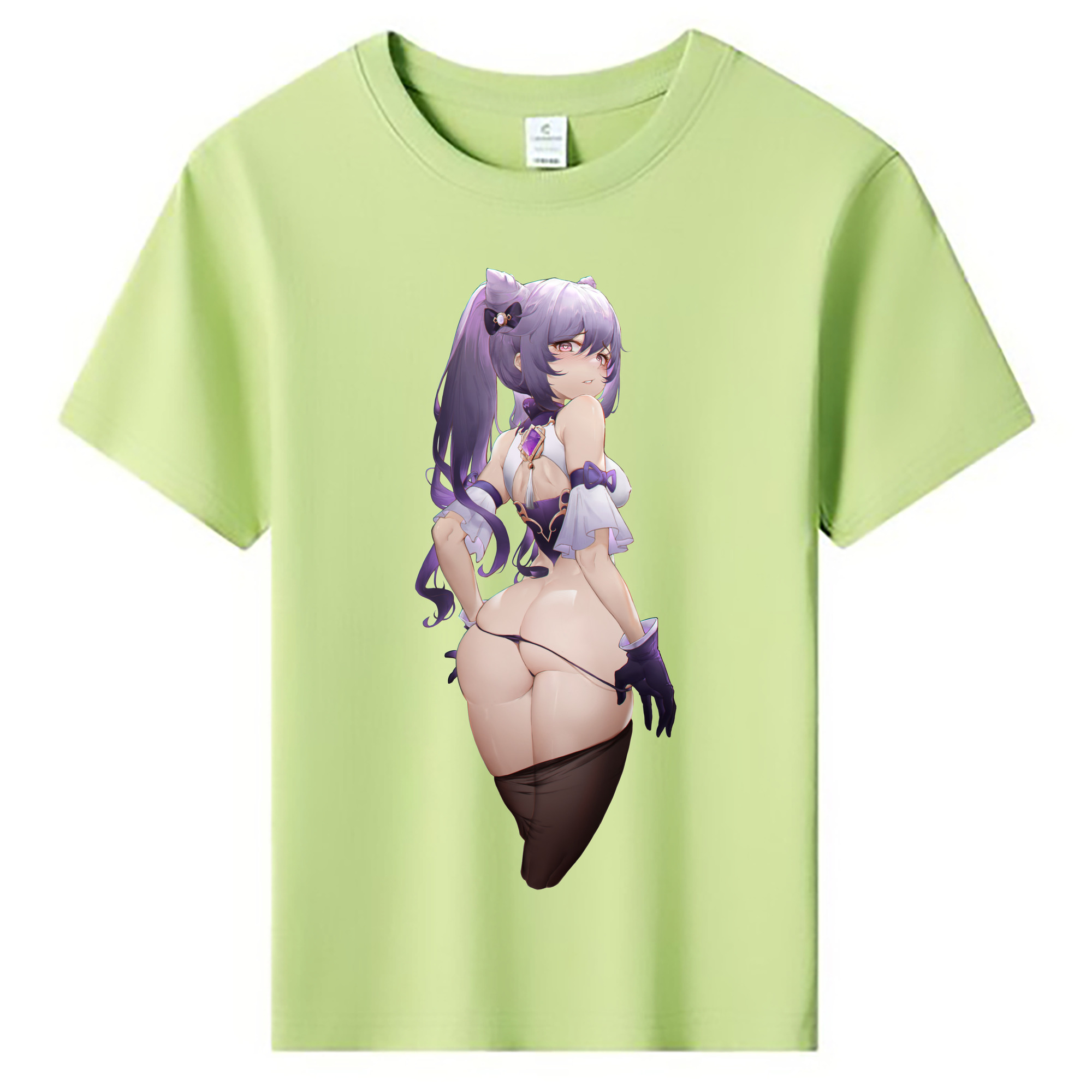 げんし神 刻晴 こくせい genshin Kokusei 綿100％キッズTシャツ（フロントプリント）